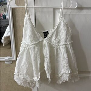 Windsor White Textured Camisole
